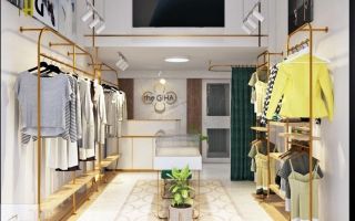 TOP 3 mẫu thiết kế shop thời trang nam nữ hiện đại nhỏ đẹp 